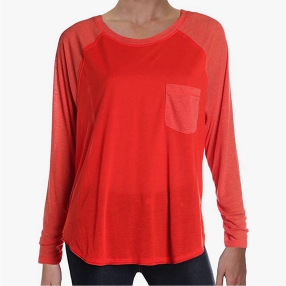 Free People Rudi Raglan Ruched Long Sleeve - Picture 1 of 13